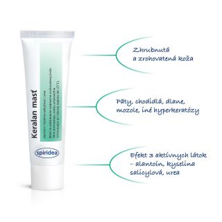Predstavujeme našu ďalšiu novinku! 💚 Keralan 💚masť na zhrubnutú a zrohovatenú kožu. Od dnes dostupná na našom e-shope.👌